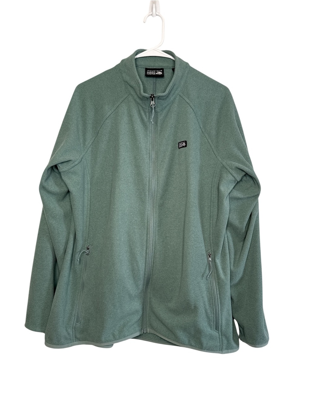 Mountain Hardwear Women's Microchill Green Full-Zip Jacket Size XL